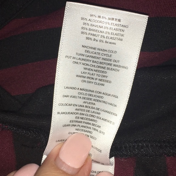 MICHAEL Michael Kors Striped - size L - wine berry & black - Picture 6 of 6